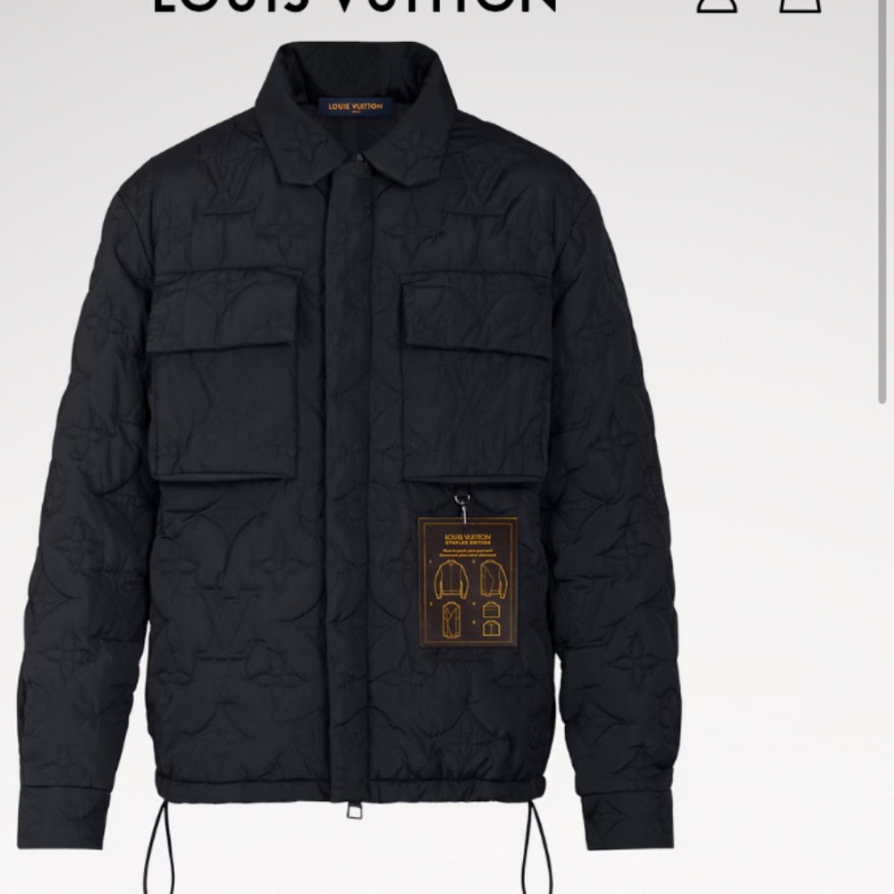 Monogram Padded Light Blouson Jacket - image 1